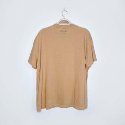 def leppard 2022 double leopard band tee - size large