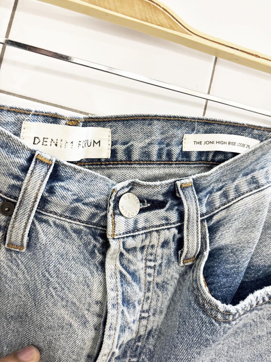 denim forum joni high rise loose fit jeans | aritzia - good market thrift store