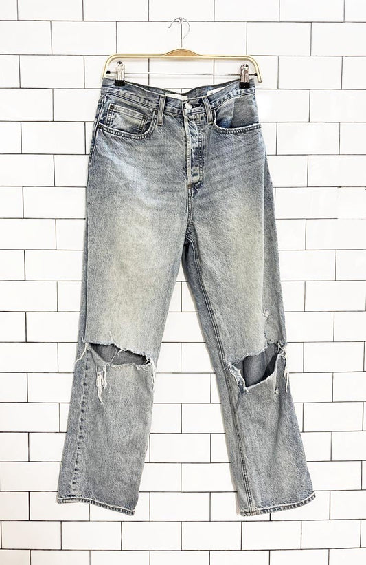denim forum joni high rise loose fit jeans | aritzia - good market thrift store