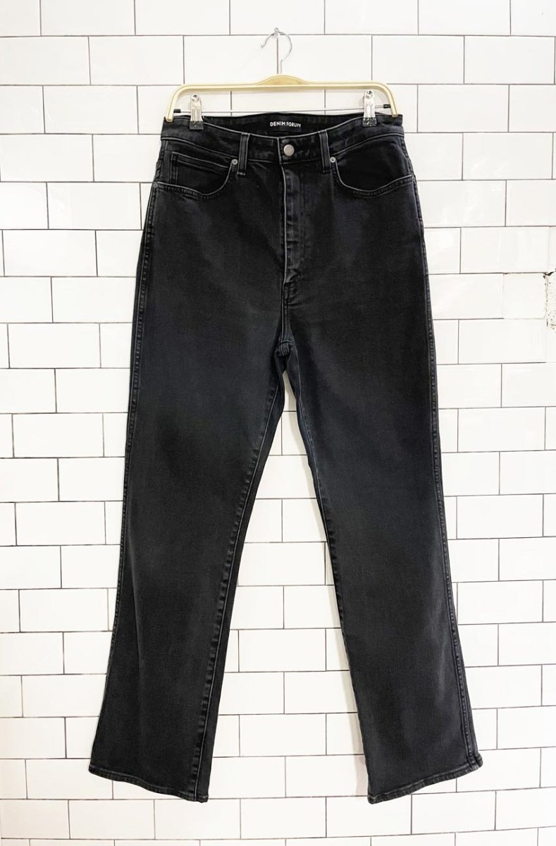 denim forum the 90s naomi super high stovepipe jeans | aritzia - good market thrift store