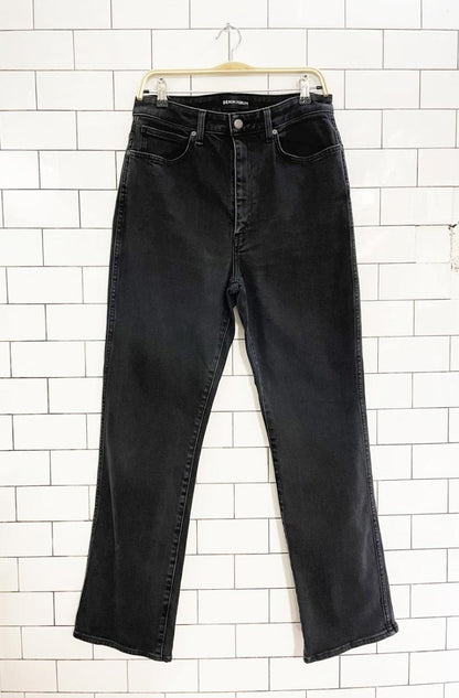 denim forum the 90s naomi super high stovepipe jeans | aritzia - good market thrift store