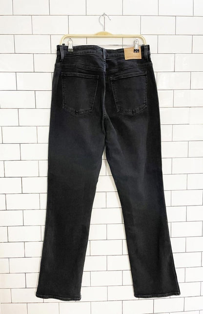 denim forum the 90s naomi super high stovepipe jeans | aritzia - good market thrift store