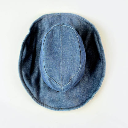vintage 00s big it up denim cowboy hat