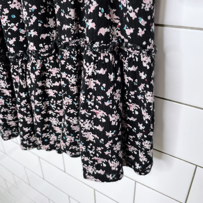 dex long sleeve floral dress - size 8-10