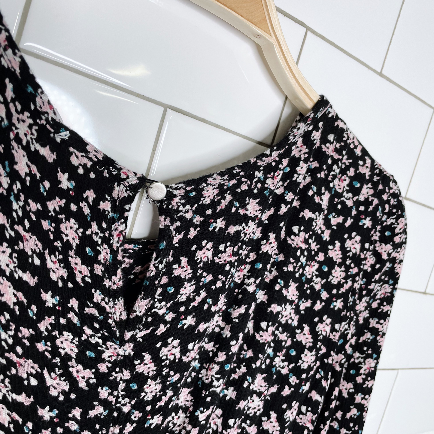 dex long sleeve floral dress - size 8-10