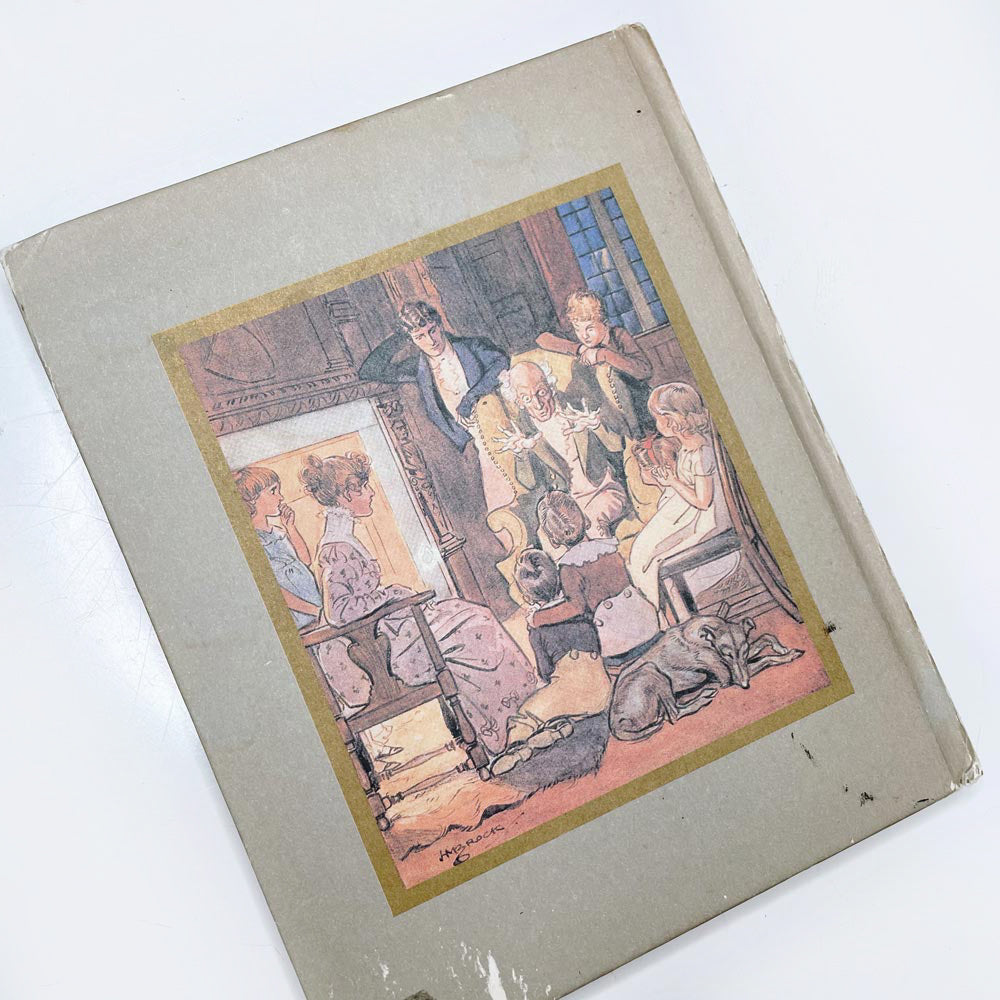 vintage 80s a christmas tree by charles dickens