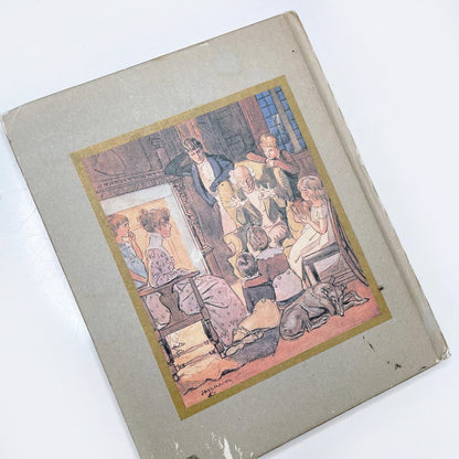 vintage 80s a christmas tree by charles dickens