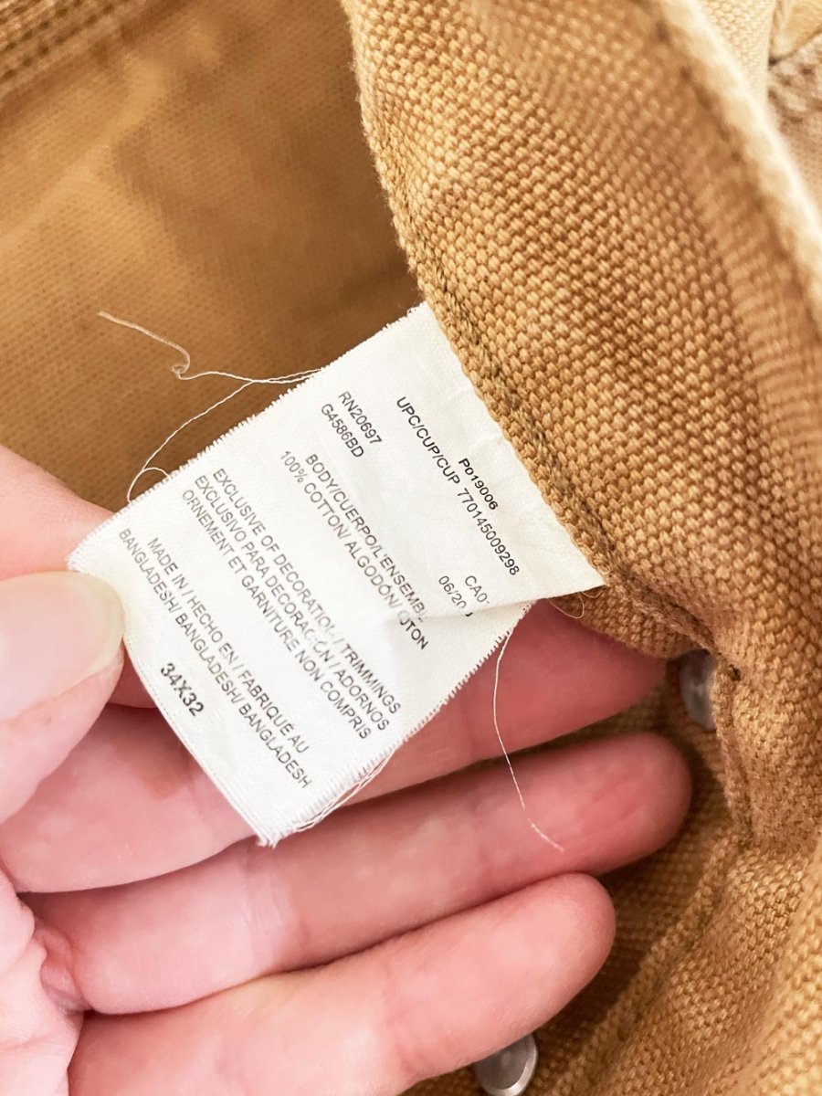 dickies double knee twill carpenter pants - good market thrift store