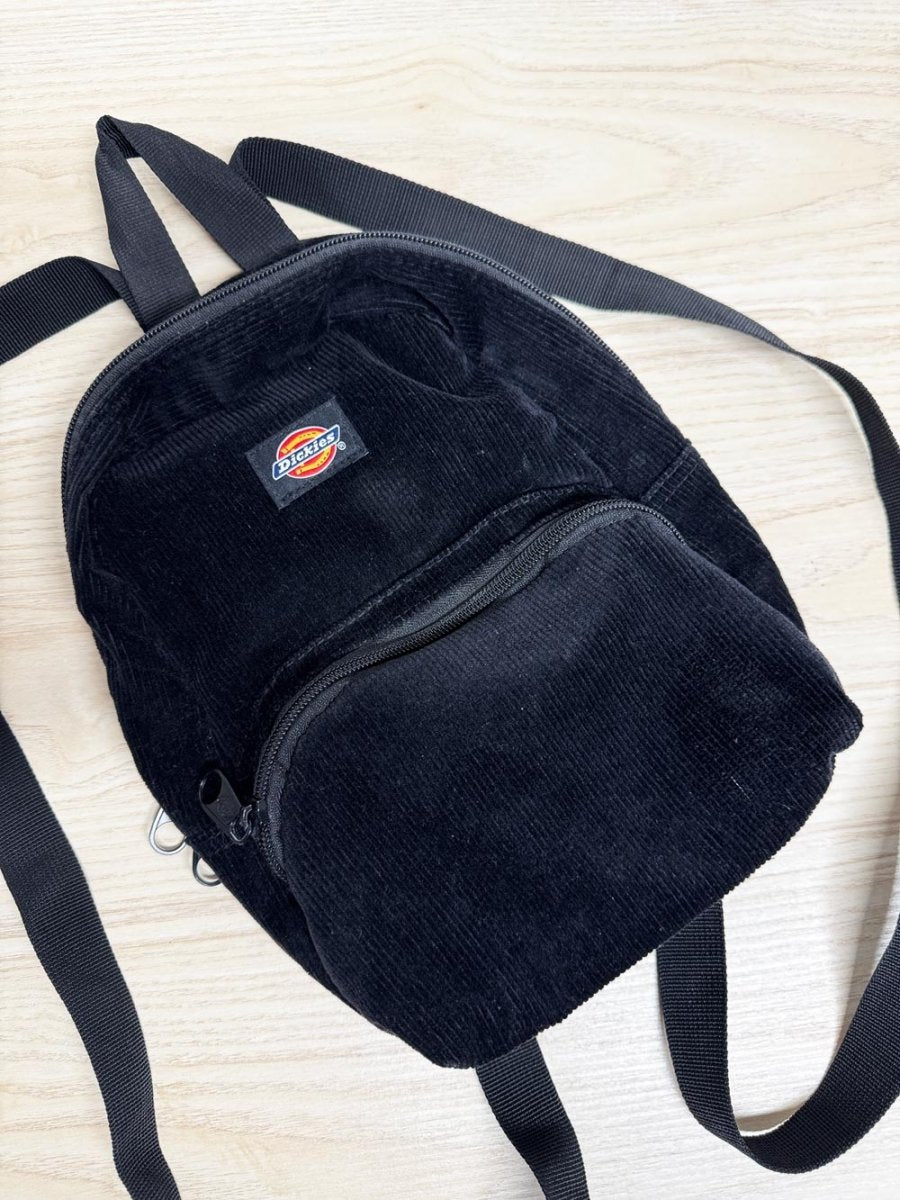 dickie's mini corduroy backpack | urban outfitters - good market thrift store
