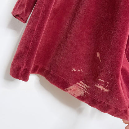 vintage christian dior velour robe