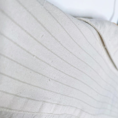 vintage christian dior raw textured cotton short sleeve shirt