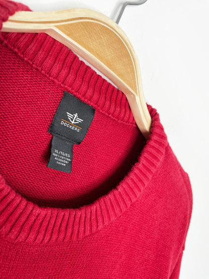 dockers holiday polar bears fair isle knit sweater - good market thrift store