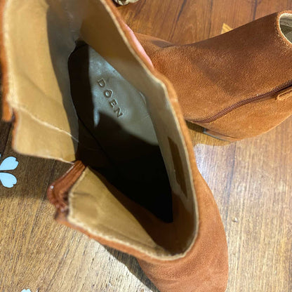dôen bowery suede ankle boot - size 36.5