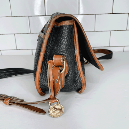 vintage 80s dooney and bourke surrey crossbody bag