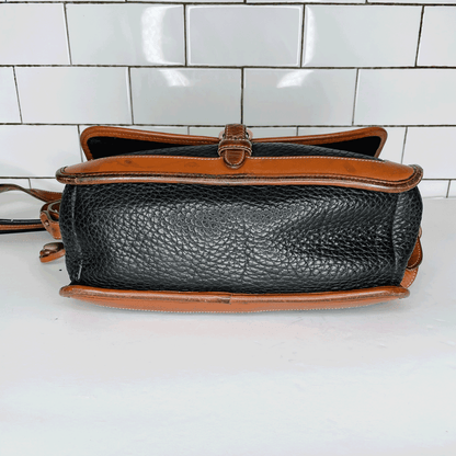 vintage 80s dooney and bourke surrey crossbody bag