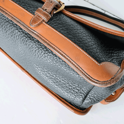 vintage 80s dooney and bourke surrey crossbody bag