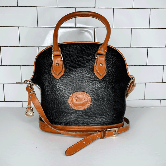 vintage dooney and bourke large norfolk case