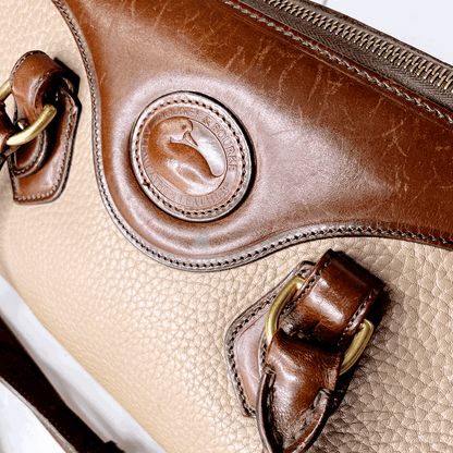 vintage dooney and bourke mini satchel carrier bag