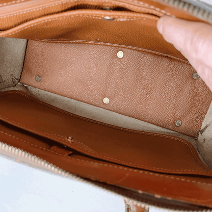 vintage dooney and bourke mini satchel carrier bag