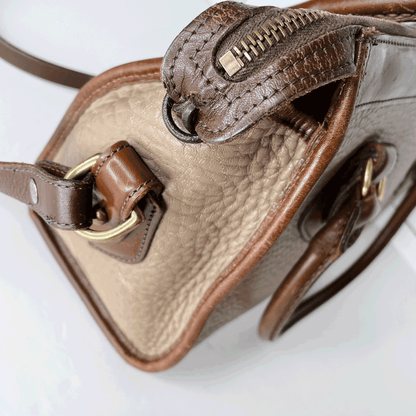 vintage dooney and bourke mini satchel carrier bag