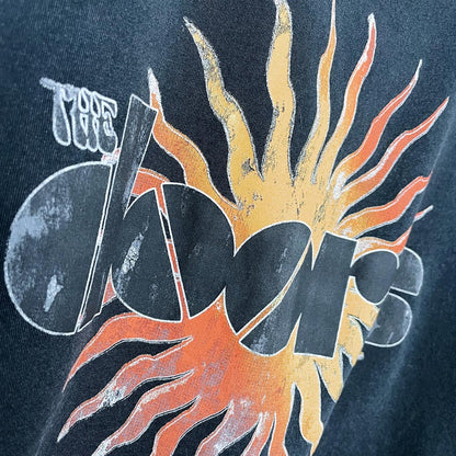 h&m x the doors 2021 sun graphic crop tee