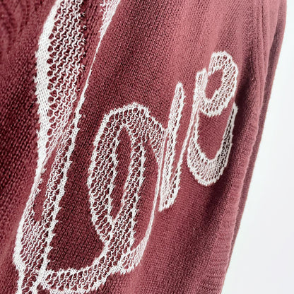 dorothy perkins knit love sweater