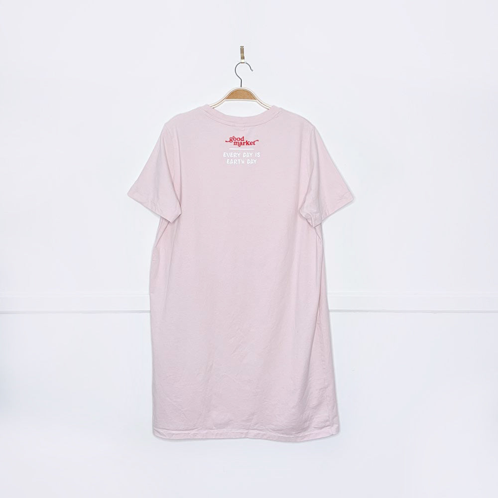 h&m x earth activist t-shirt dress