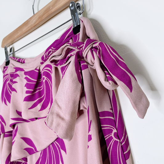 dries van noten spring 2016 upcycled tiered skirt - size 40