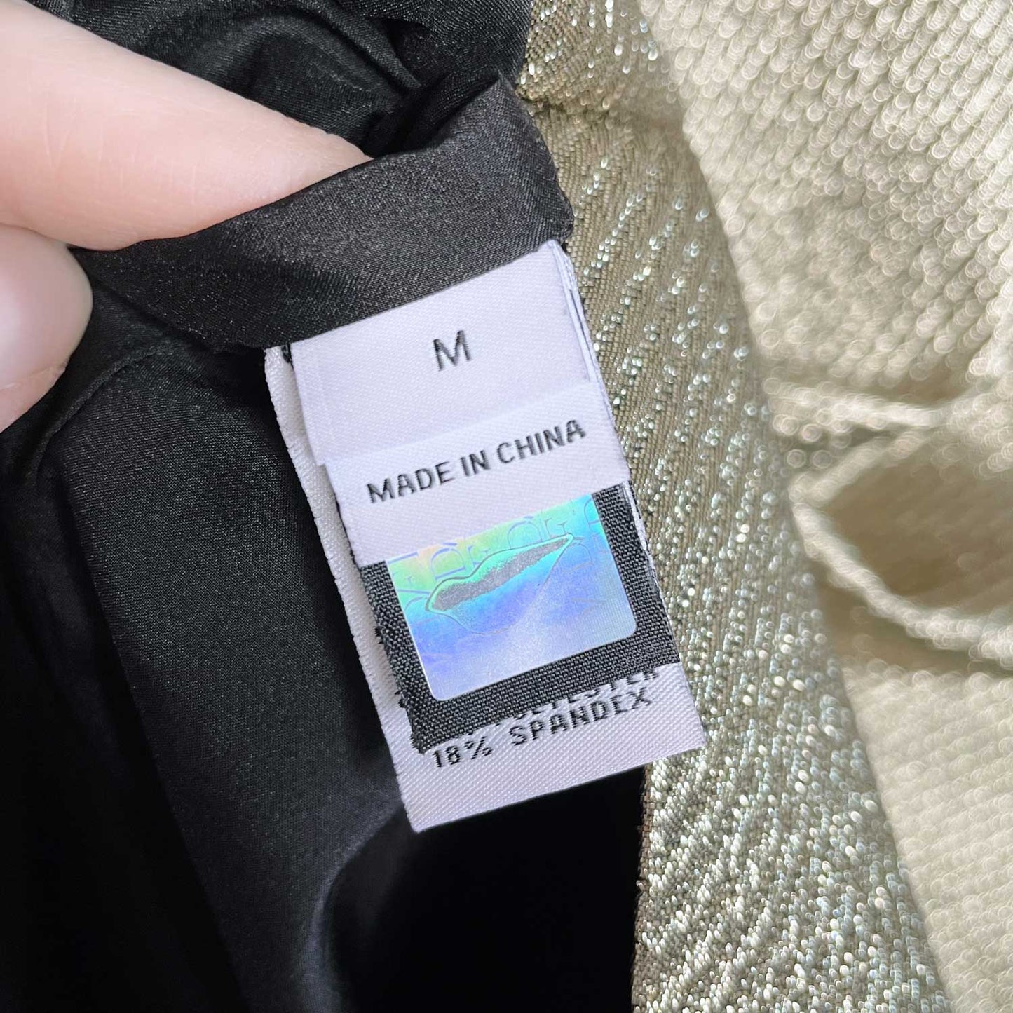 diane von furstenberg yvette metallic gold evening coat - size medium