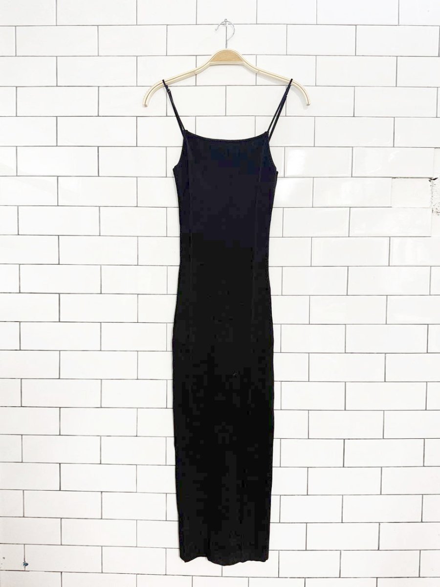 dynamite ribbed bodycon maxi dress - good market thrift store