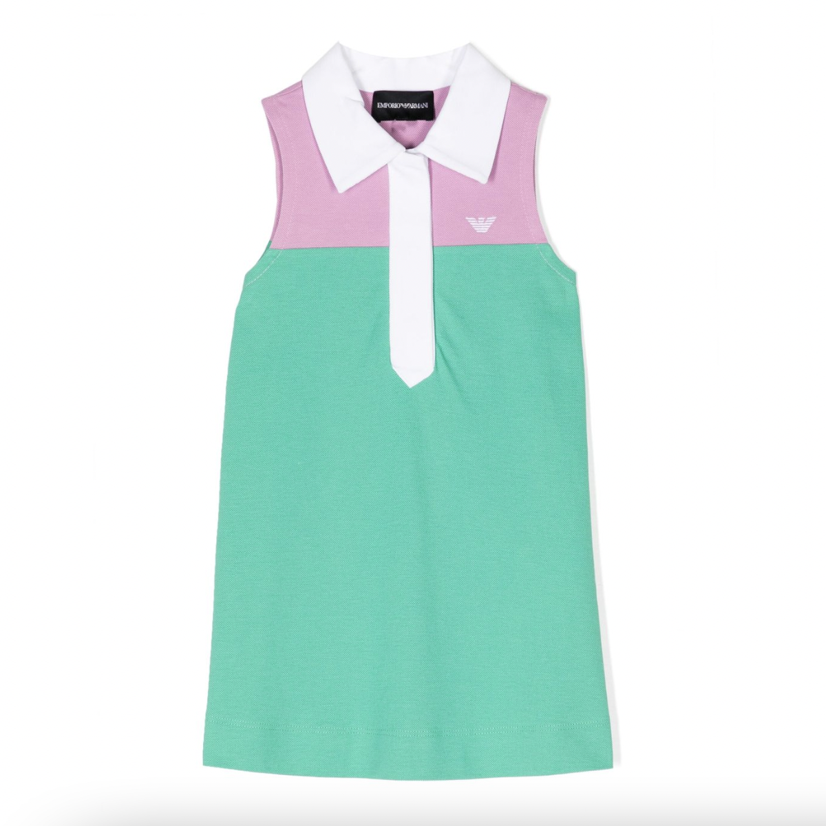 emporio armani pique polo dress - size 6A