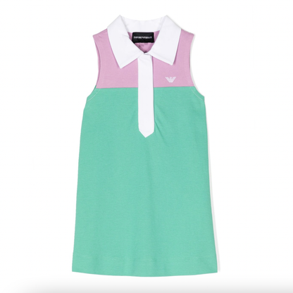 emporio armani pique polo dress - size 6A