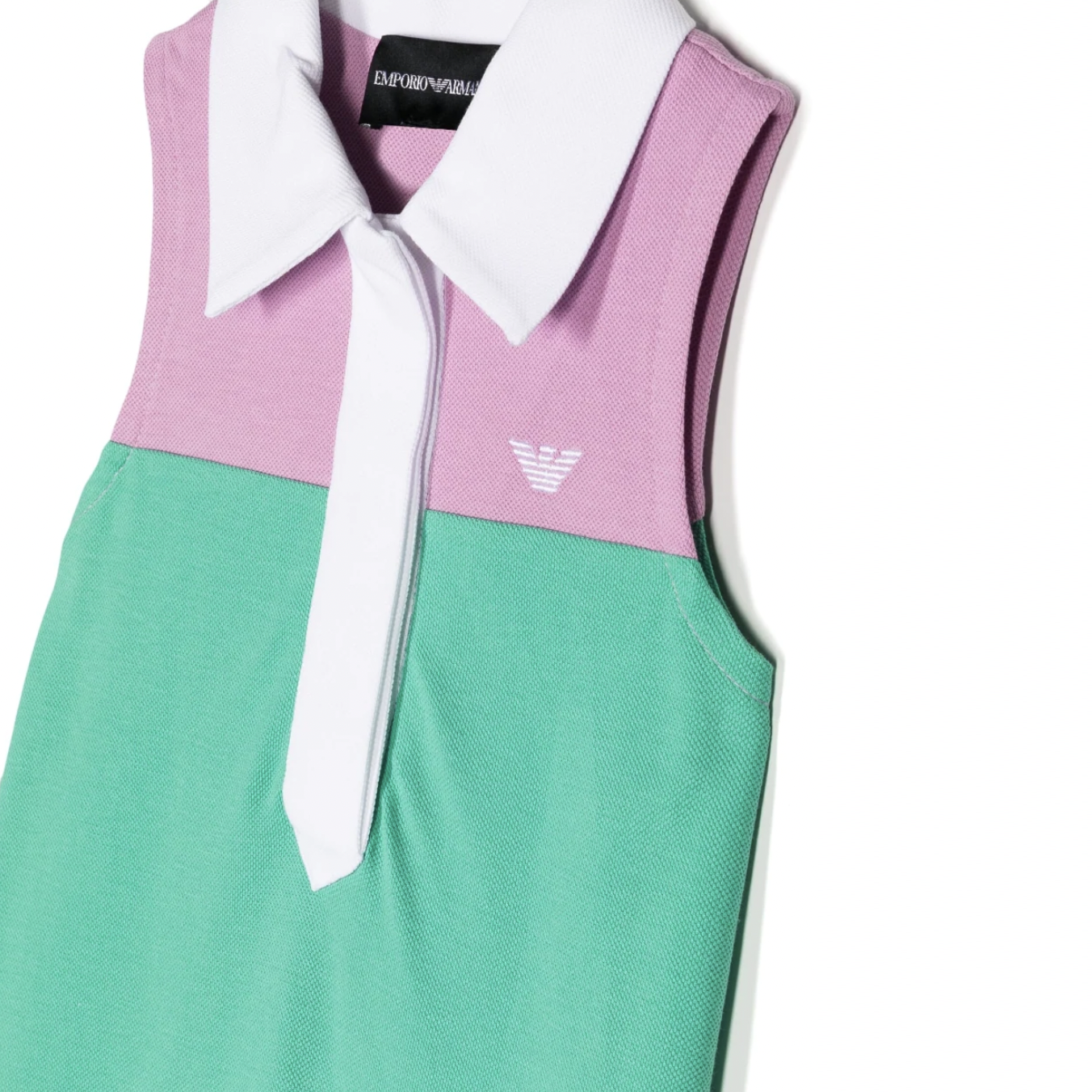 emporio armani pique polo dress - size 6A