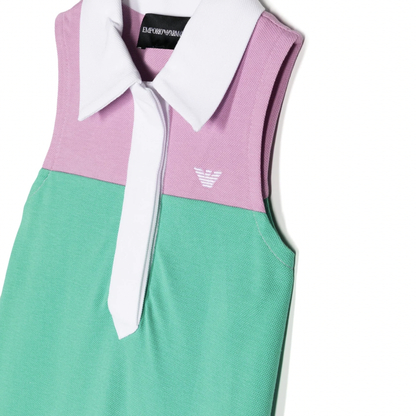 emporio armani pique polo dress - size 6A