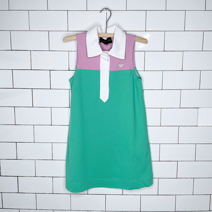 emporio armani pique polo dress - size 6A