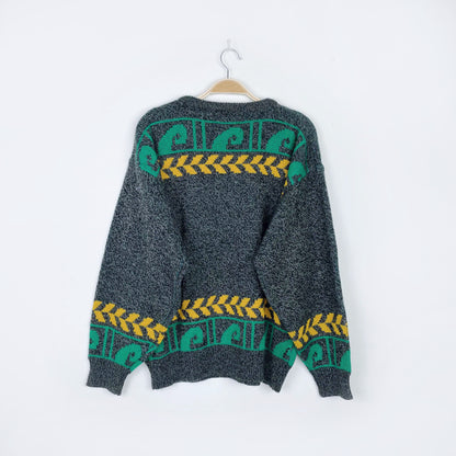 vintage helium eagle knitted crew - size large