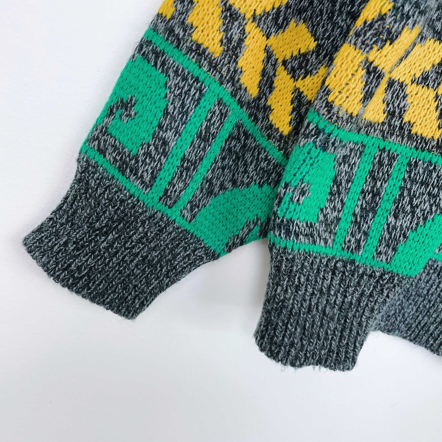 vintage helium eagle knitted crew - size large