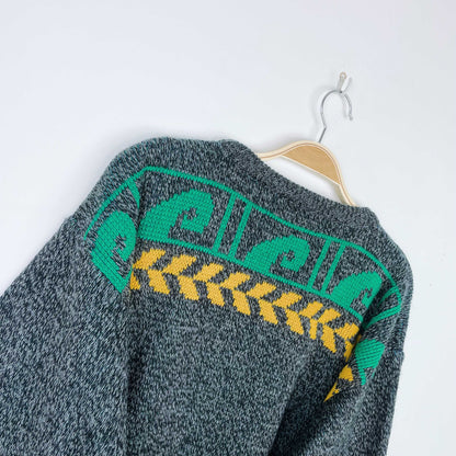 vintage helium eagle knitted crew - size large