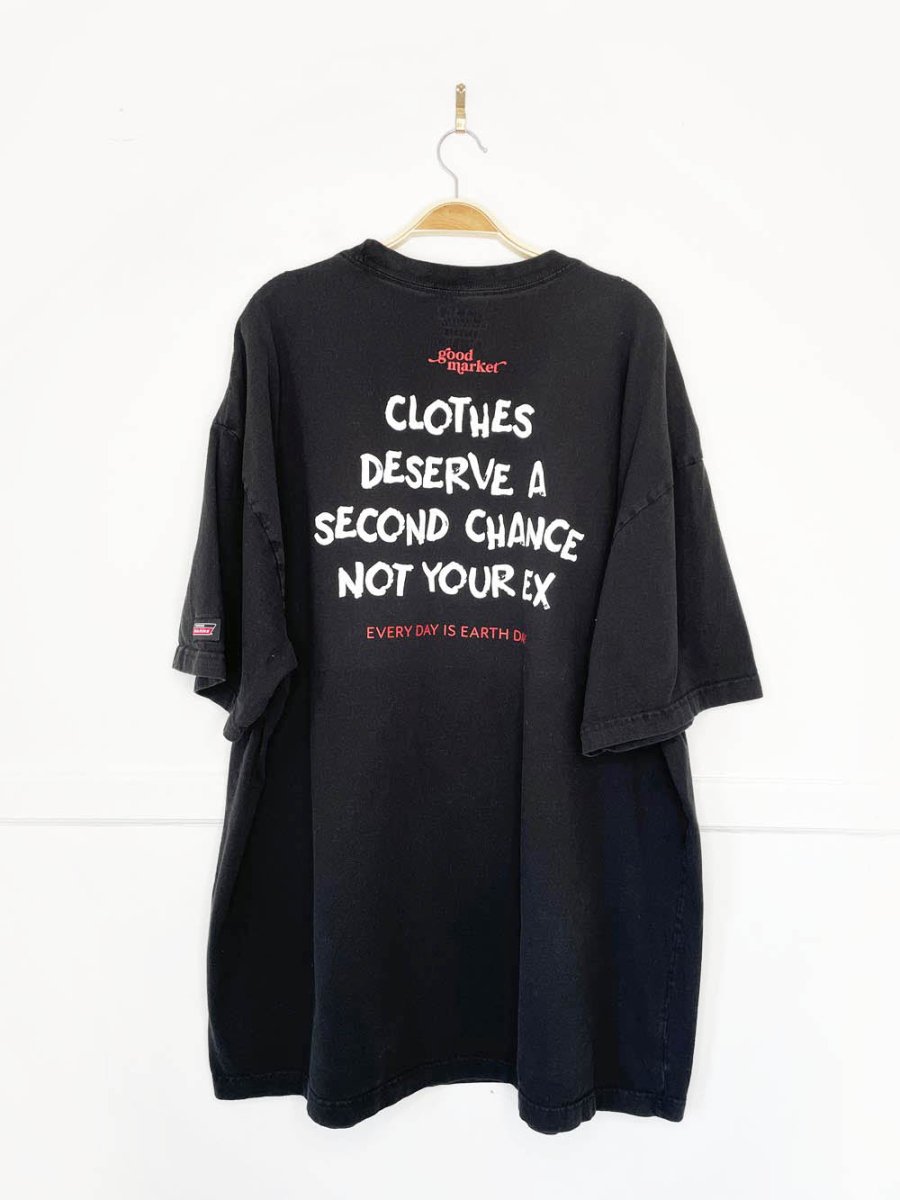 earth day activist x dickies pocket tee | clothes deserve a second chance not your ex - good market thrift store