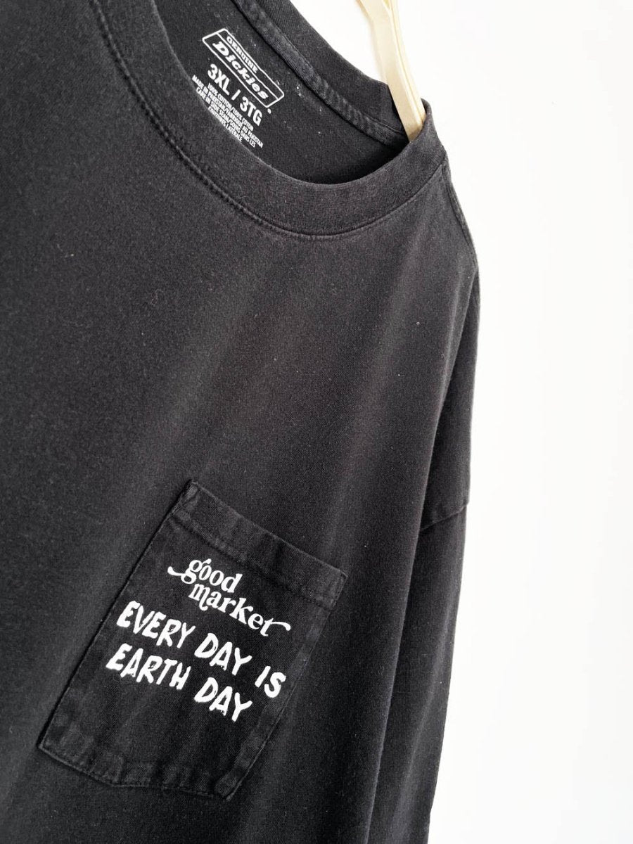 earth day activist x dickies pocket tee | clothes deserve a second chance not your ex - good market thrift store