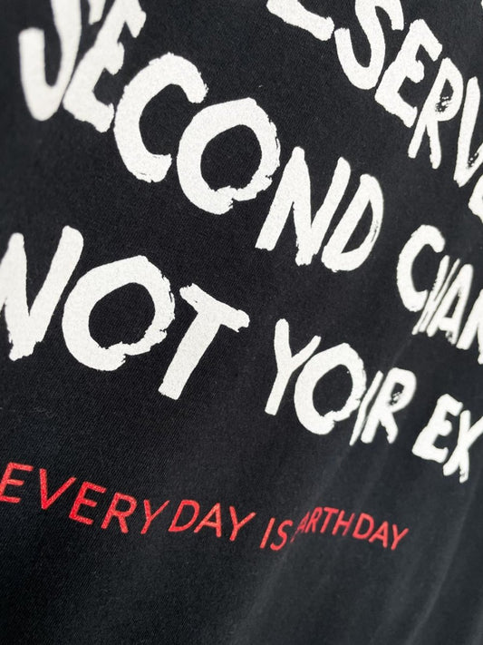 earth day activist x fruit of the loom pocket tee | clothes deserve a second chance not your ex - good market thrift store