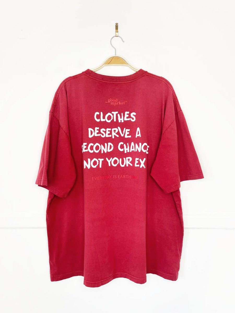 earth day activist x penmans pocket tee | clothes deserve a second chance not your ex - good market thrift store