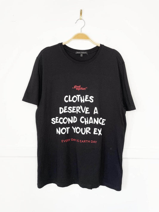 earth day activist x robert barakett tee | clothes deserve a second chance not your ex - good market thrift store