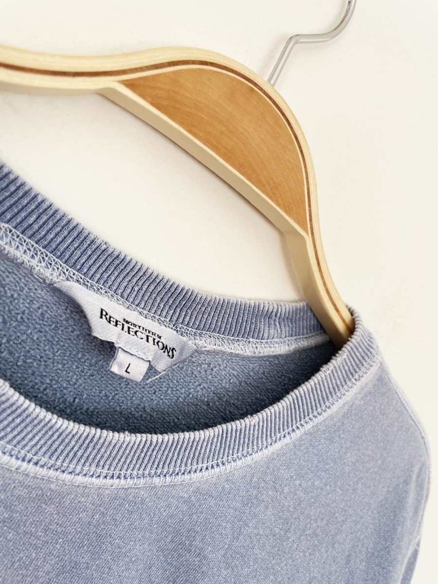 earth day activist x vintage 00s NR faded sweatshirt | clothes deserve a second chance not your ex - good market thrift store