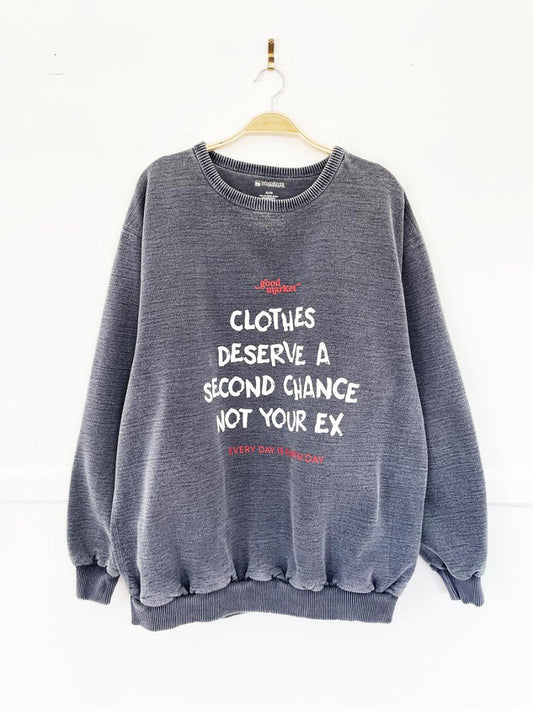 earth day activist x vintage 00s windriver earth tone sweatshirt | clothes deserve a second chance not your ex - good market thrift store