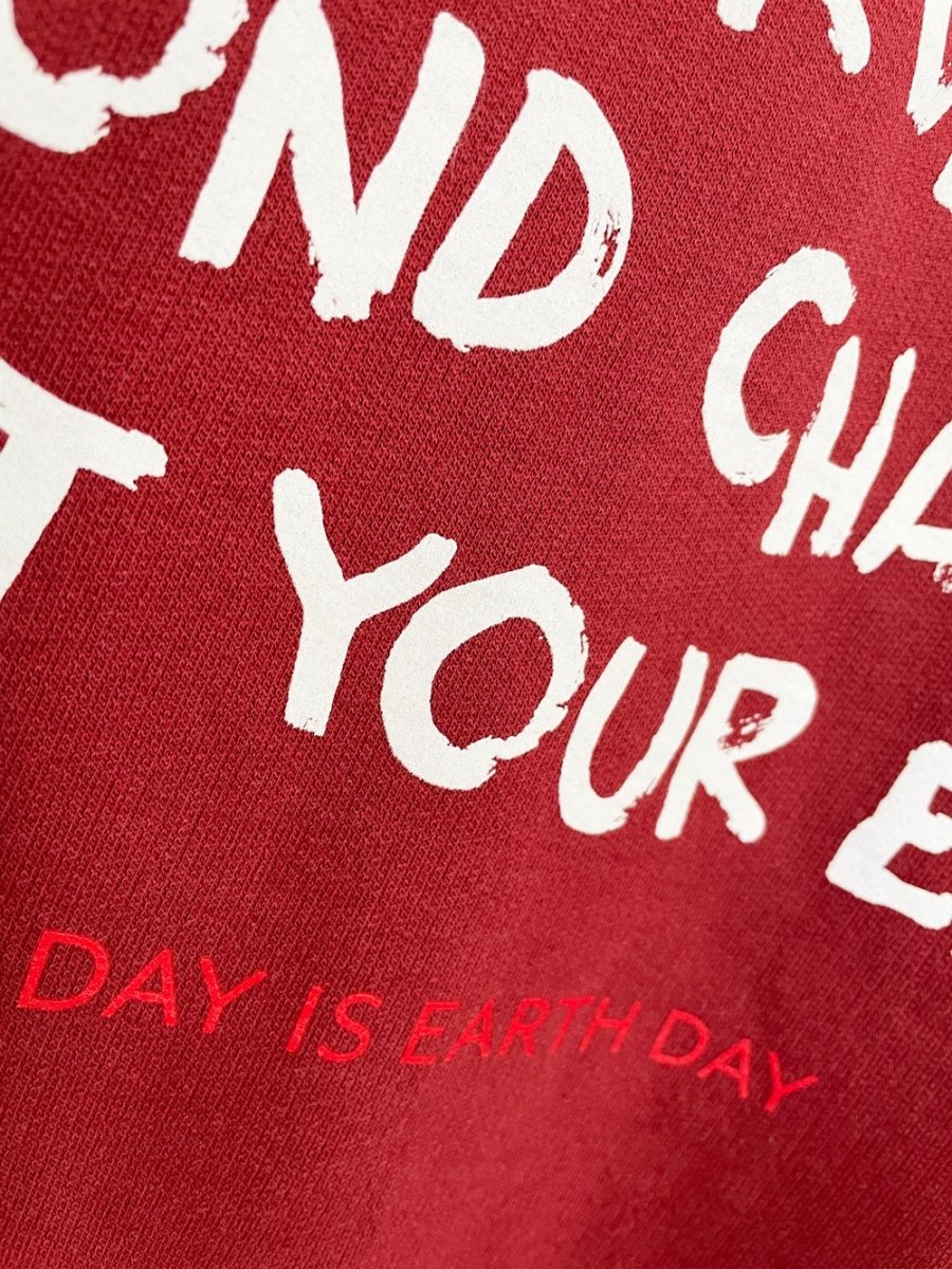 earth day activist x vintage 00s windriver sweatshirt | clothes deserve a second chance not your ex - good market thrift store
