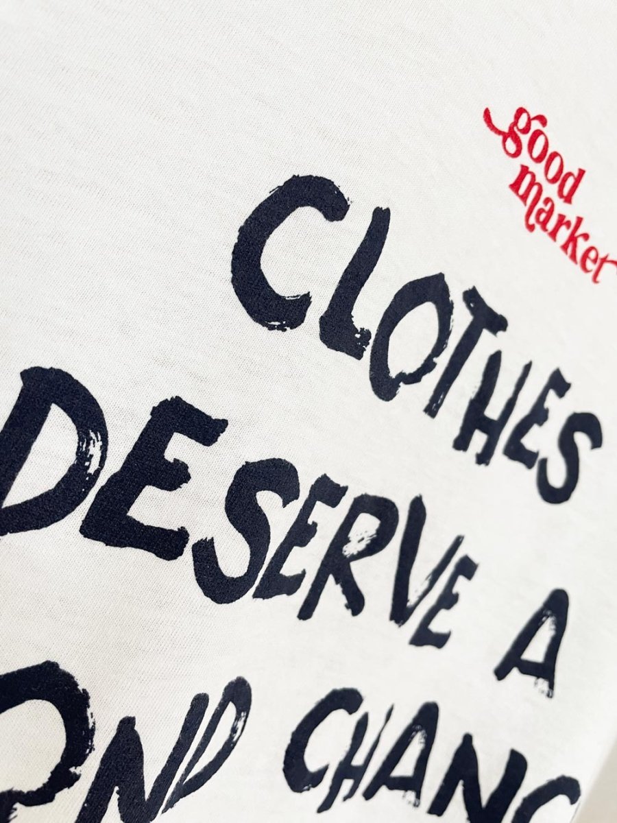 earth day activist x vintage 80s hanes v - neck tee | clothes deserve a second chance not your ex (Copy) - good market thrift store