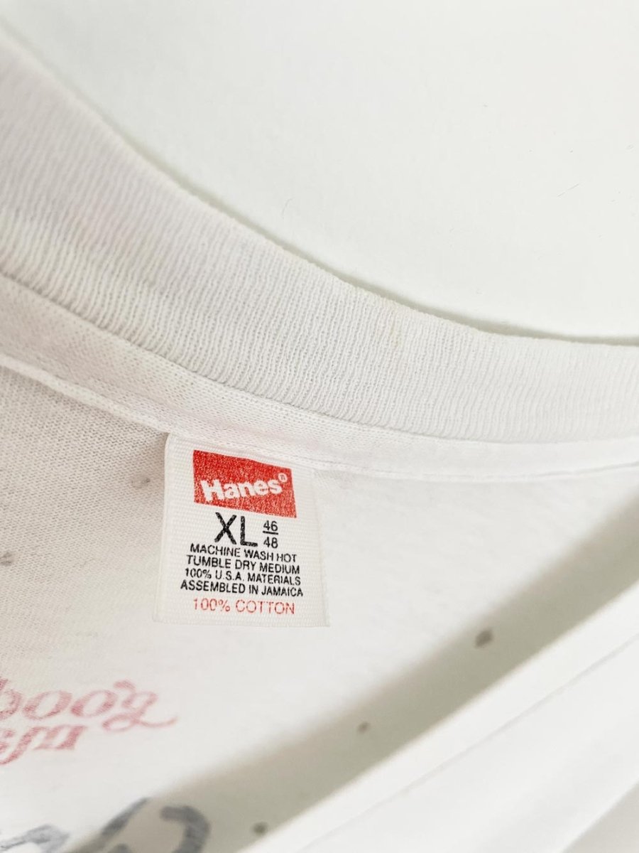 earth day activist x vintage 80s hanes v - neck tee | clothes deserve a second chance not your ex (Copy) - good market thrift store