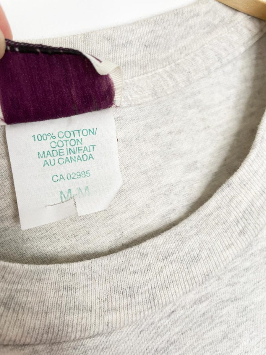 earth day activist x vintage 90s fibres tee | clothes deserve a second chance not your ex - good market thrift store