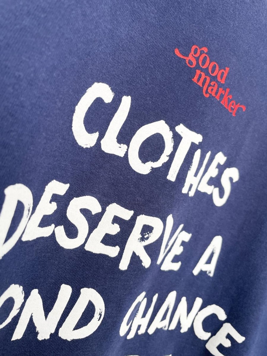earth day activist x vintage 90s hanes beefy - t long sleeve | clothes deserve a second chance not your ex - good market thrift store